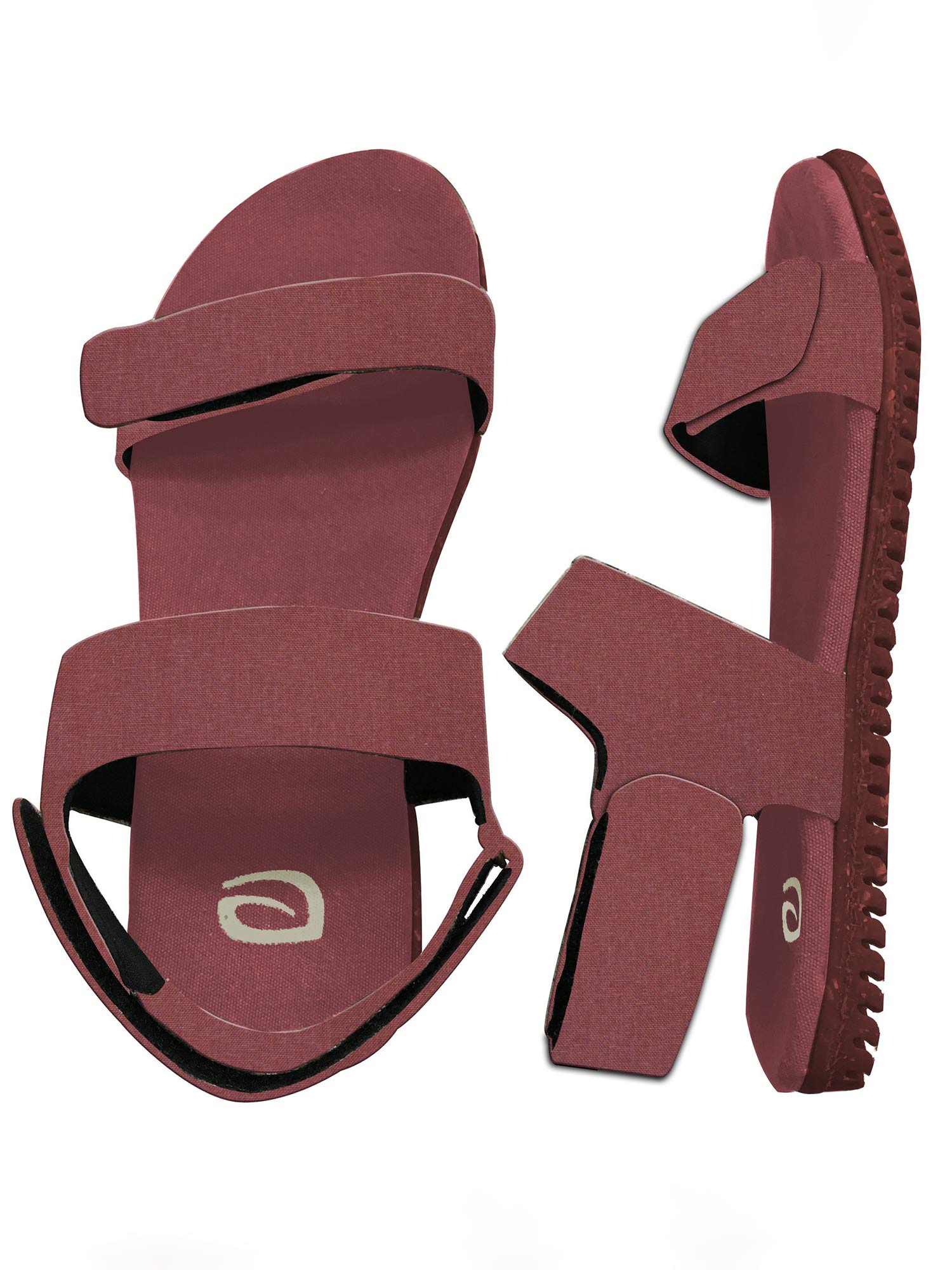Cashel Sandals - Maroon