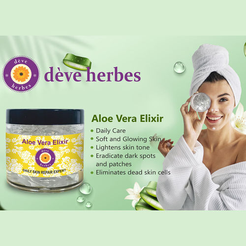Buy Deve Herbes Pure Aloe Vera Elixir Gel - Soothing & Hydrating Gel,  Sunburn Relief & Moisturization Online