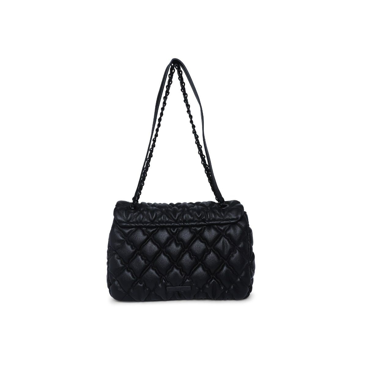 Aldo | Black Crossbody Purse with Gold Chain Strap | Black crossbody purse,  Purses crossbody, Gold chains