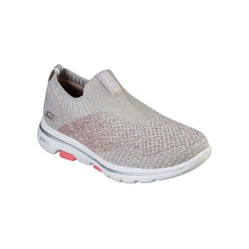 SKECHERS Beige Go Walk Enlighten Walking Shoes (UK 3)