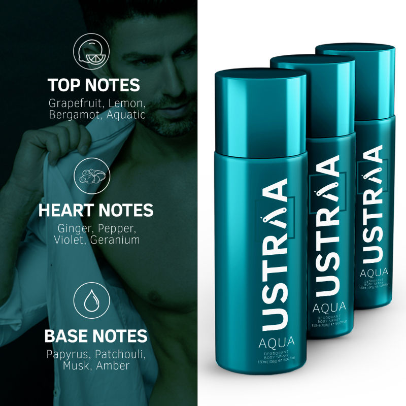 Elevate your grooming game with Ustraa Hair & Beard swag pack