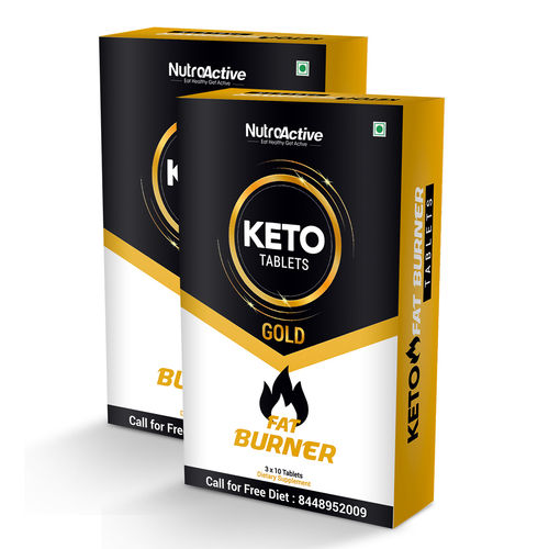 nutroactive keto tablets fat burner for weight loss pack of 2