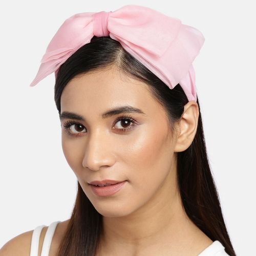 Blueberry Peach Net Fabric Knot Hair Band: Buy Blueberry Peach Net Fabric  Knot Hair Band Online at Best Price in India | Nykaa