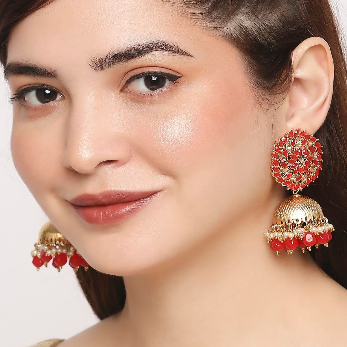 Buy Kundan Earrings Gold Plated Fashion Earringlong Dangler Online in India   Etsy  Kundan earrings Indian jewellery kundan Bridal jewelry