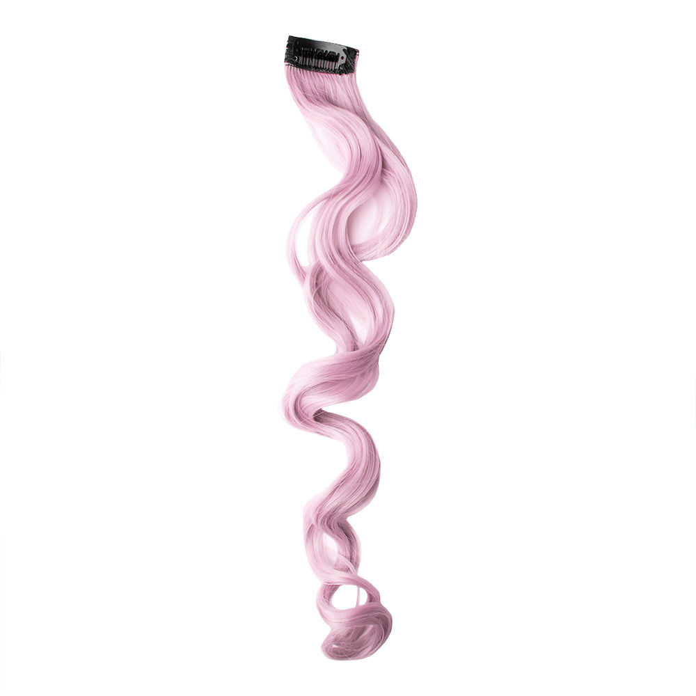 Streak Street Lilac Thistle Curly Clip-On Strands