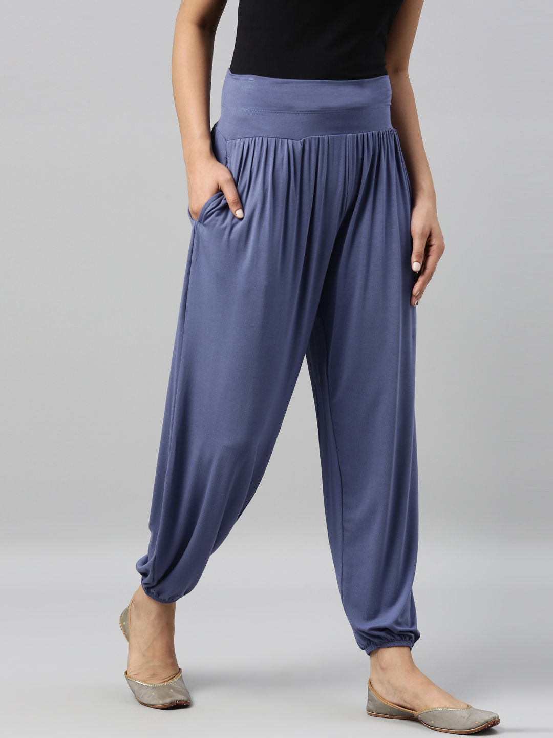 Denim Jean Harem Pants - Organic Lightweight Cotton | Buddha Pants