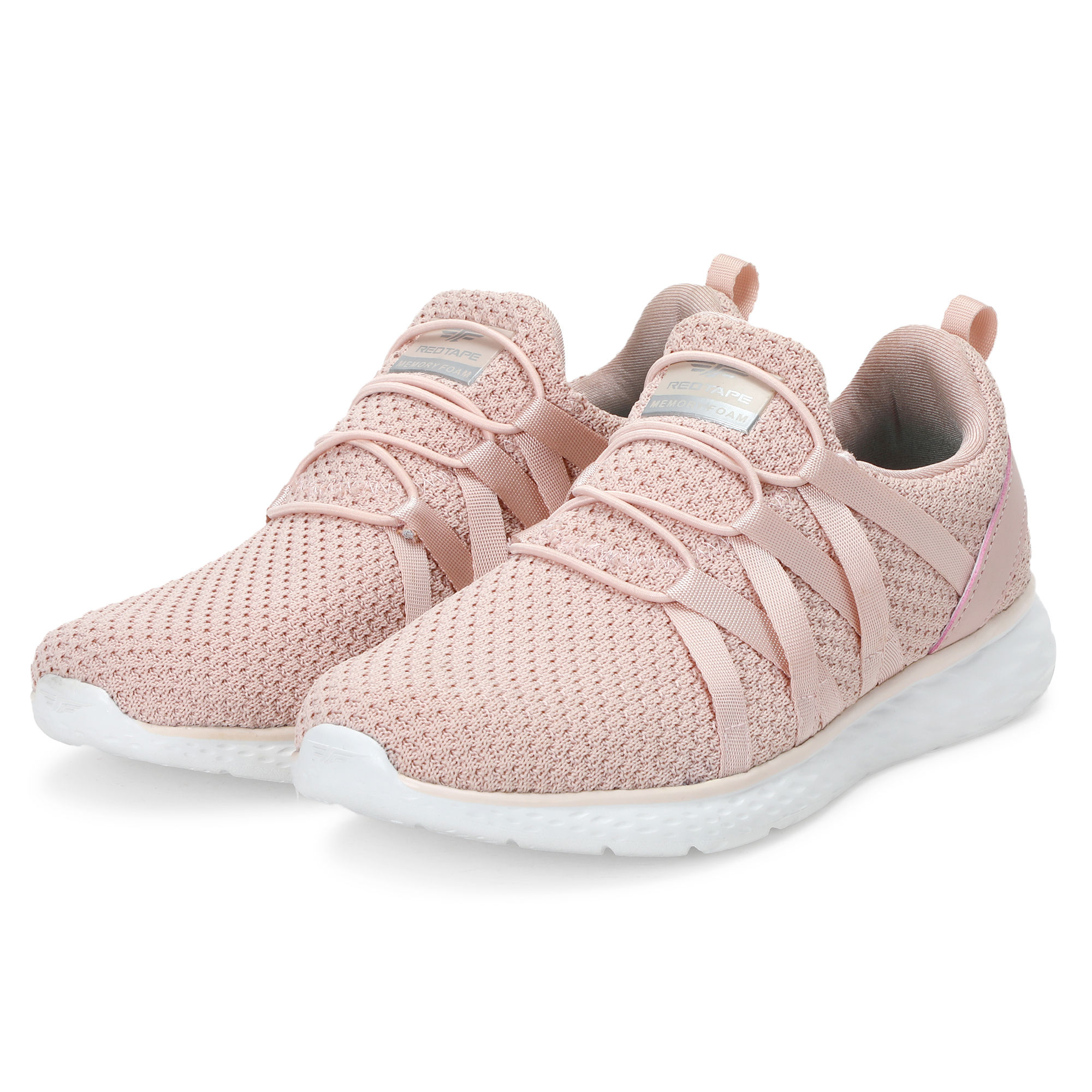 Buy Red Tape Women Pink Walking Shoes Online