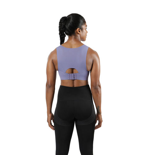 Buy Blissclub Power Up Sports Bra for 3D Support and 3X More Bounce Control  - Blue Online