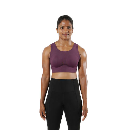 Blissclub Power Up Sports Bra for 3D Support and 3X More Bounce Control -  Purple (XS)