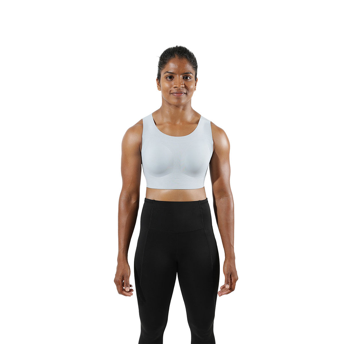 Buy Blissclub Power Up Sports Bra For 3d Support And 3x More Bounce Control Blue Online