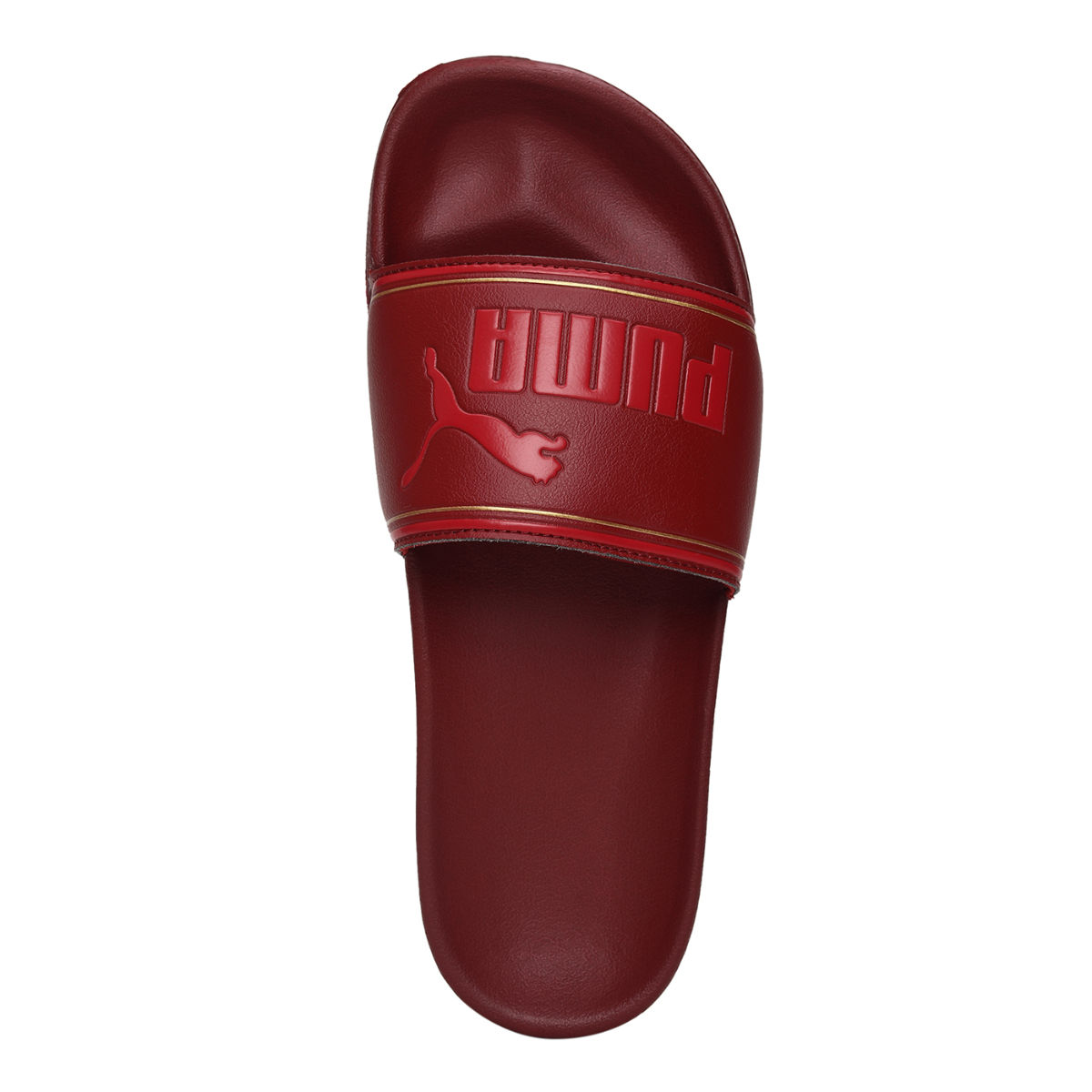 puma leadcat slides red