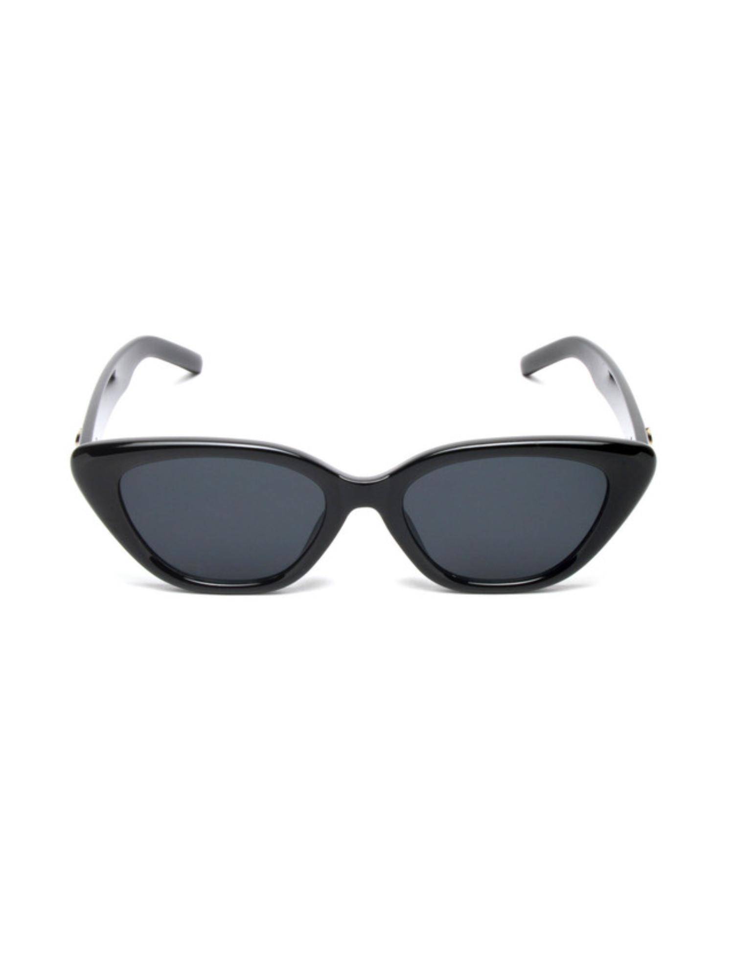 Mespee Black Cat Eye Full Plastic Stylish UV Protected Sunglasses (54)