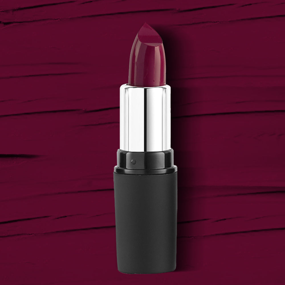 swiss beauty burgundy lipstick