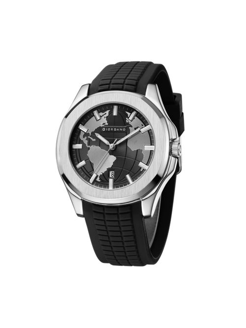 Buy Giordano Stylish World Map design Watch for men Black (M) Online
