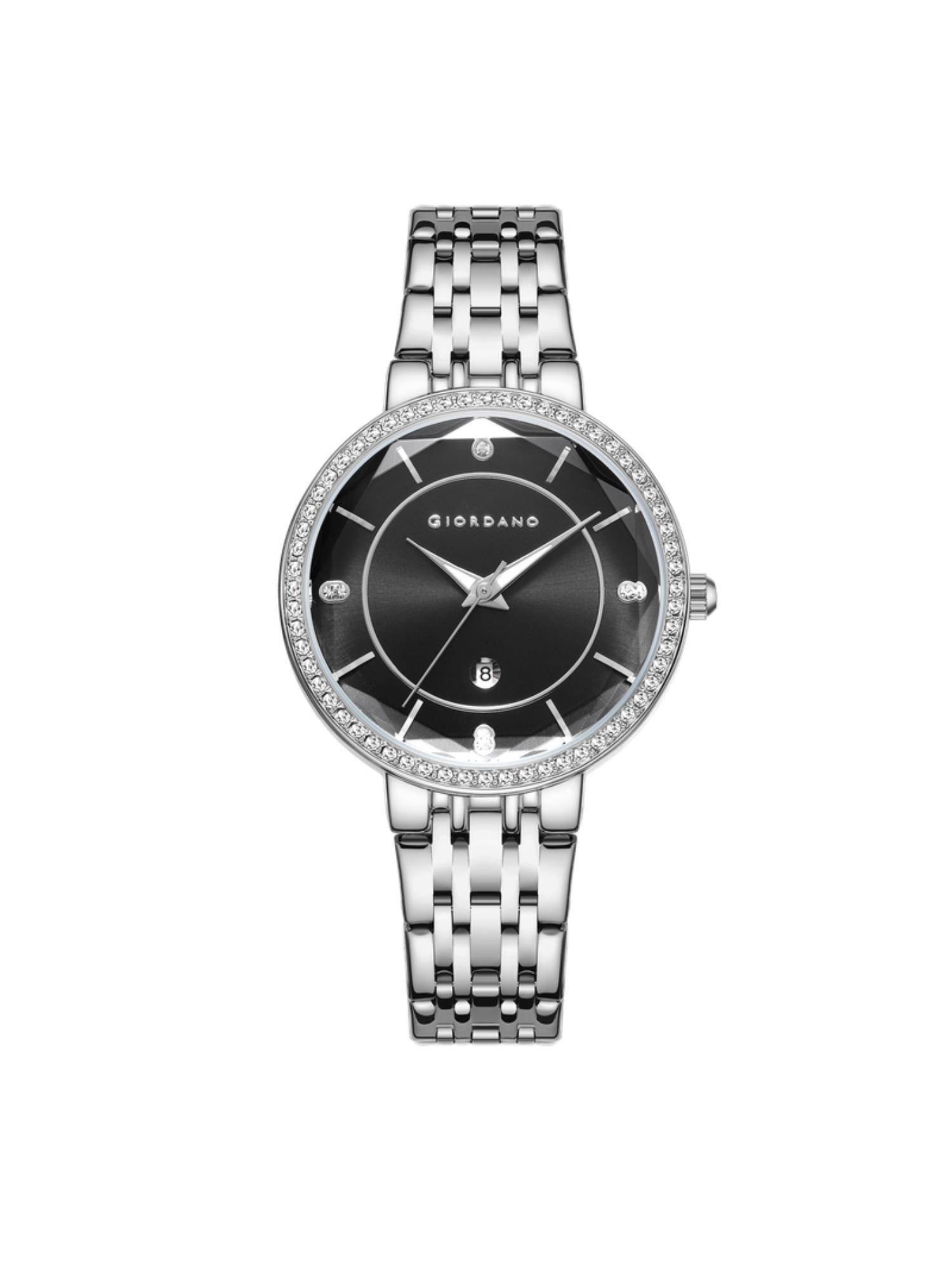 Giordano Stylish Analog Watch for Women - Black (M)