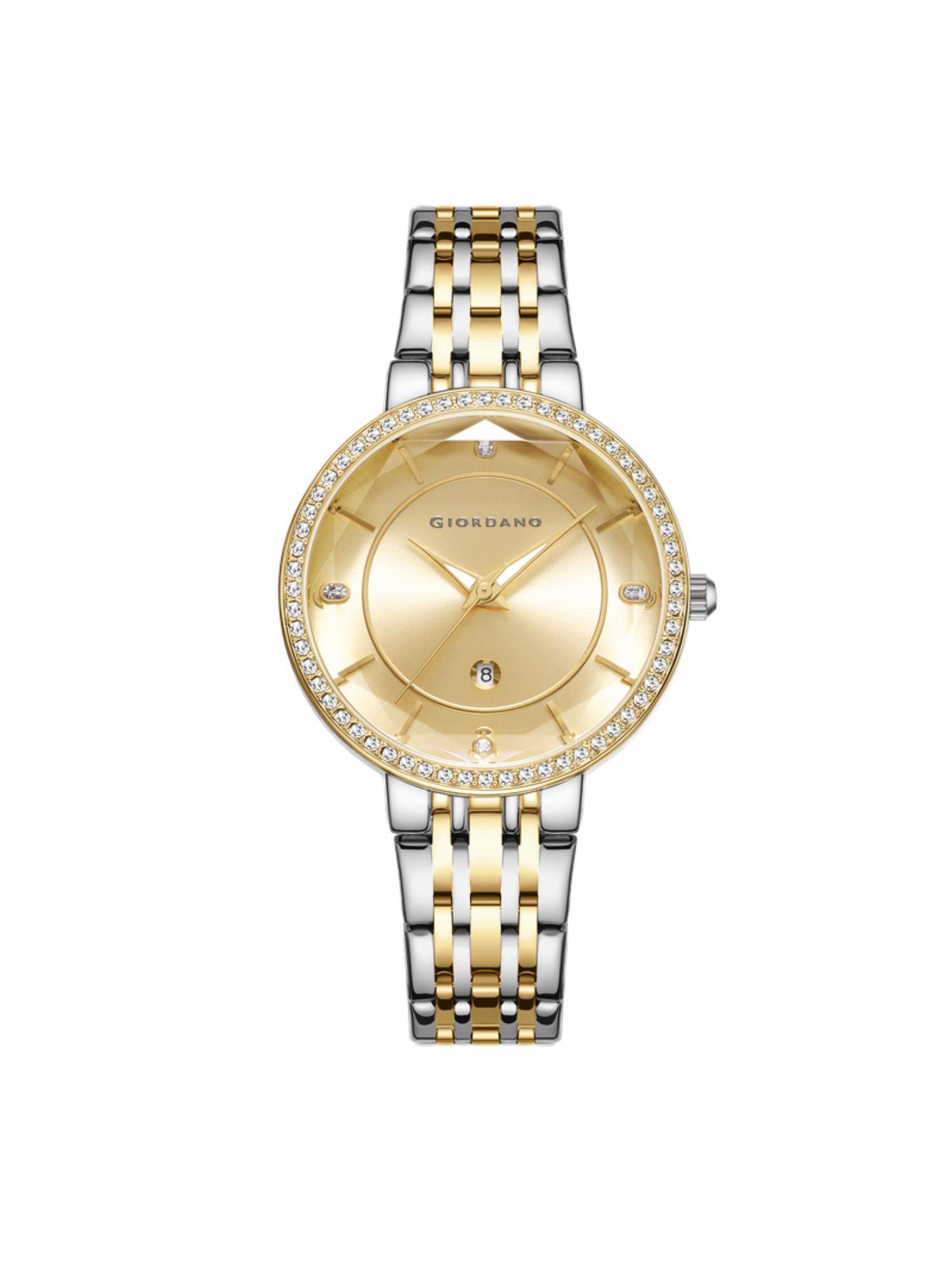 Giordano Stylish Analog Watch for Women - Gold (M)