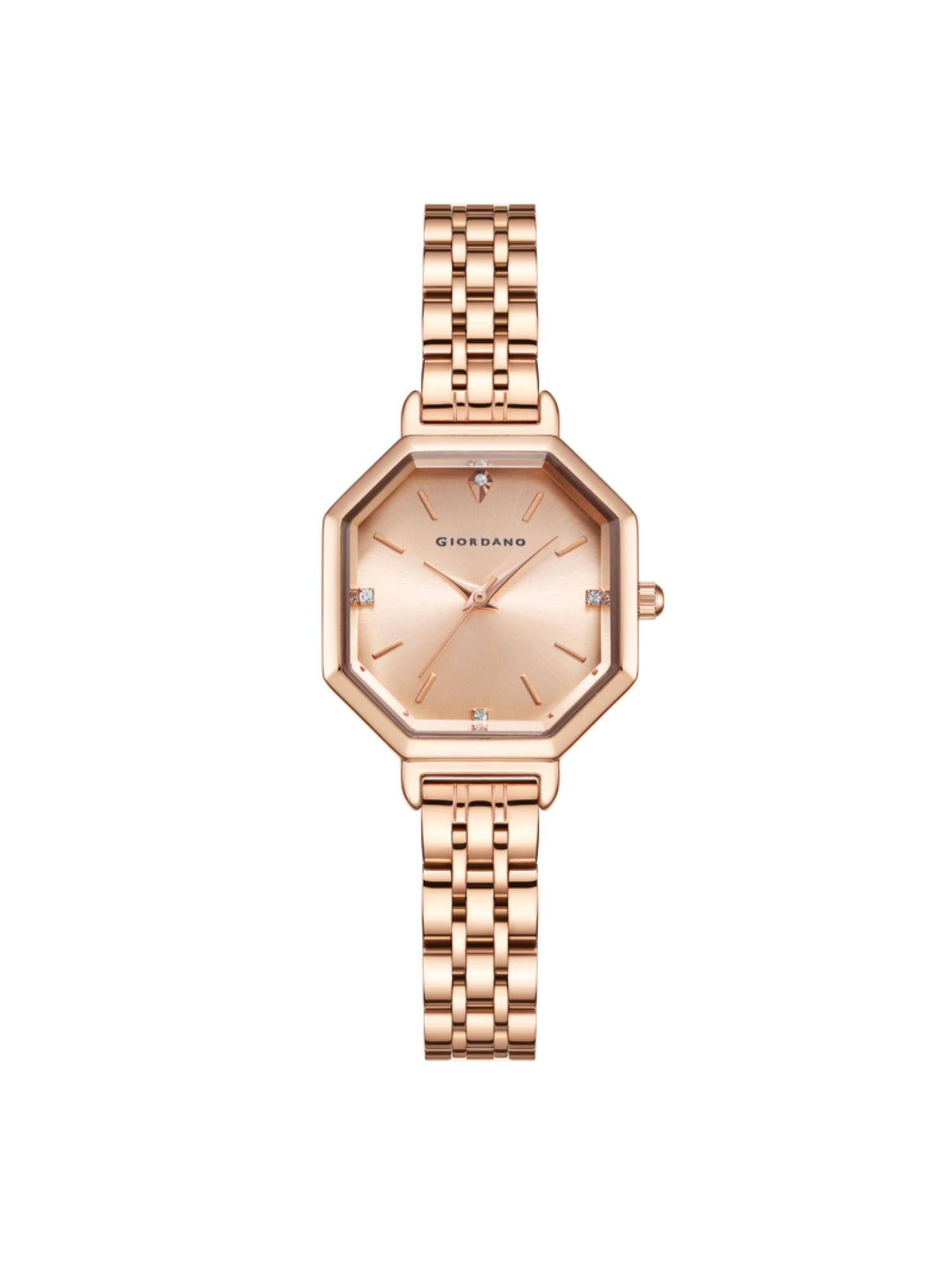 Giordano Analog Watch for Women - Rose Gold (M)