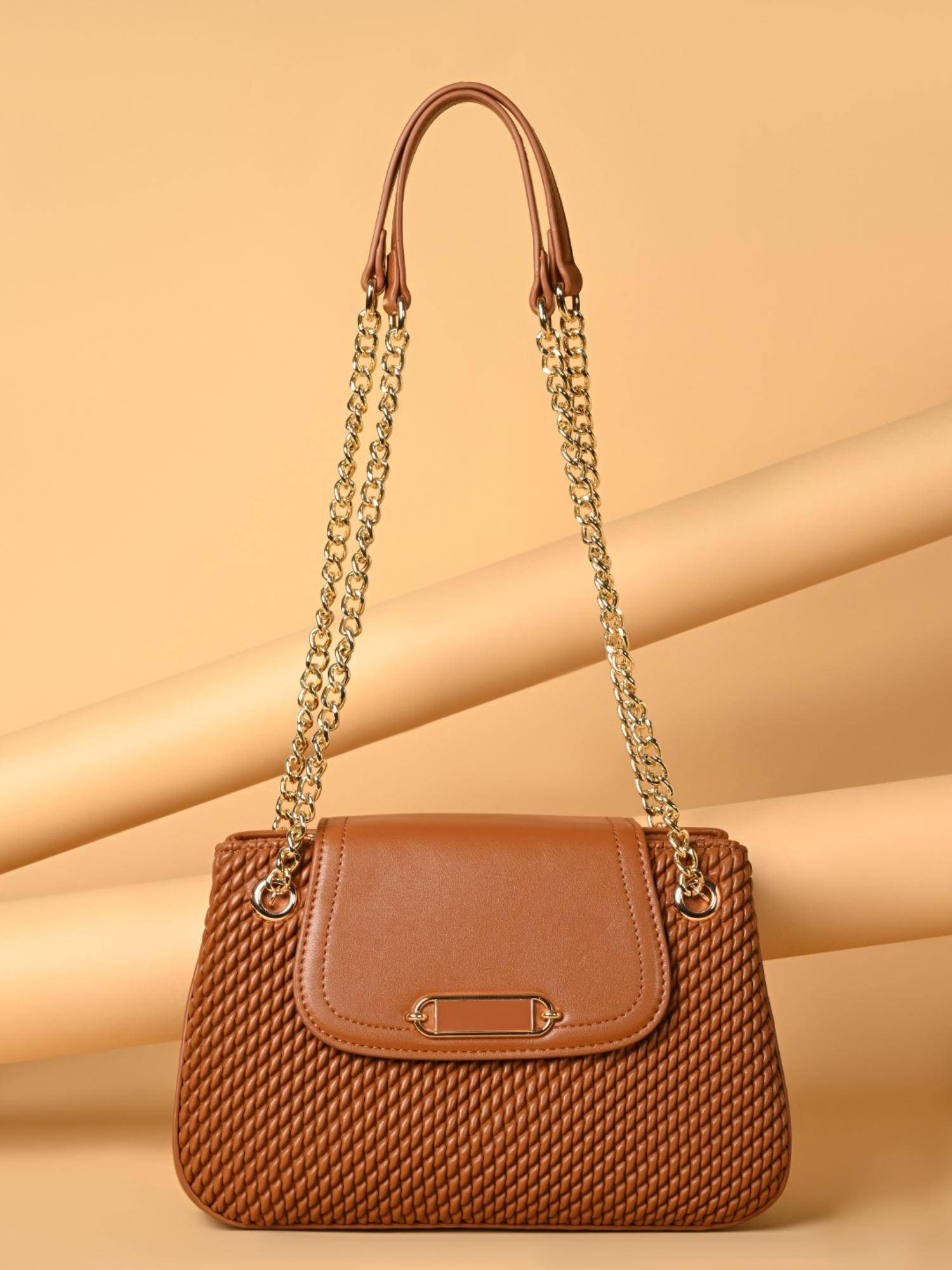 ROCIA By Regal Brown Casual Crossbody Sling Bag