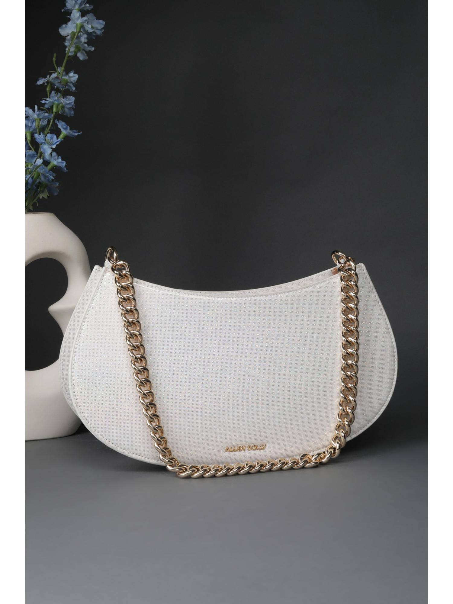 Allen Solly Women White Casual Sling Bag