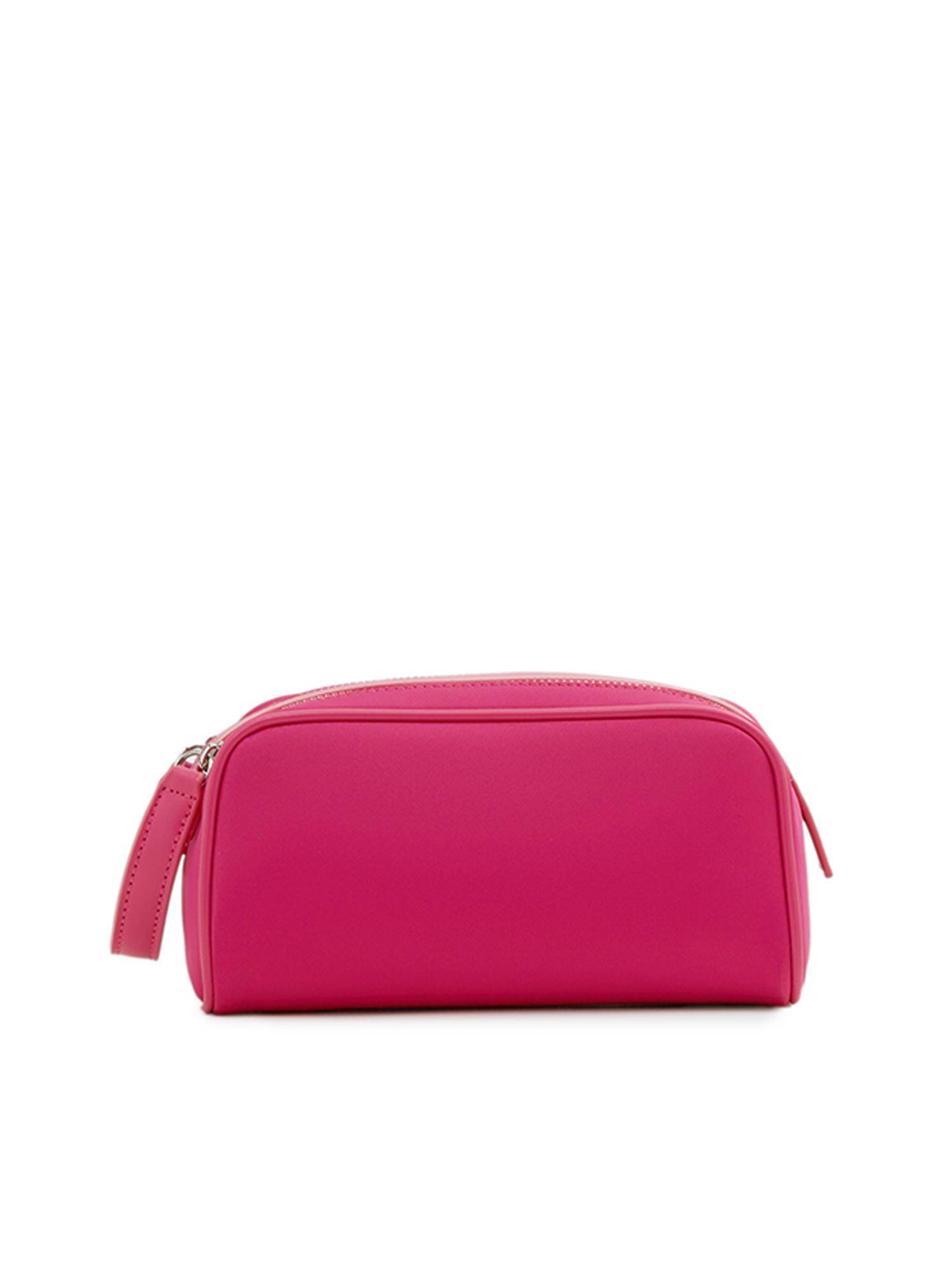 Unisex Joyce Pink Travel & Utility Pouch (M)