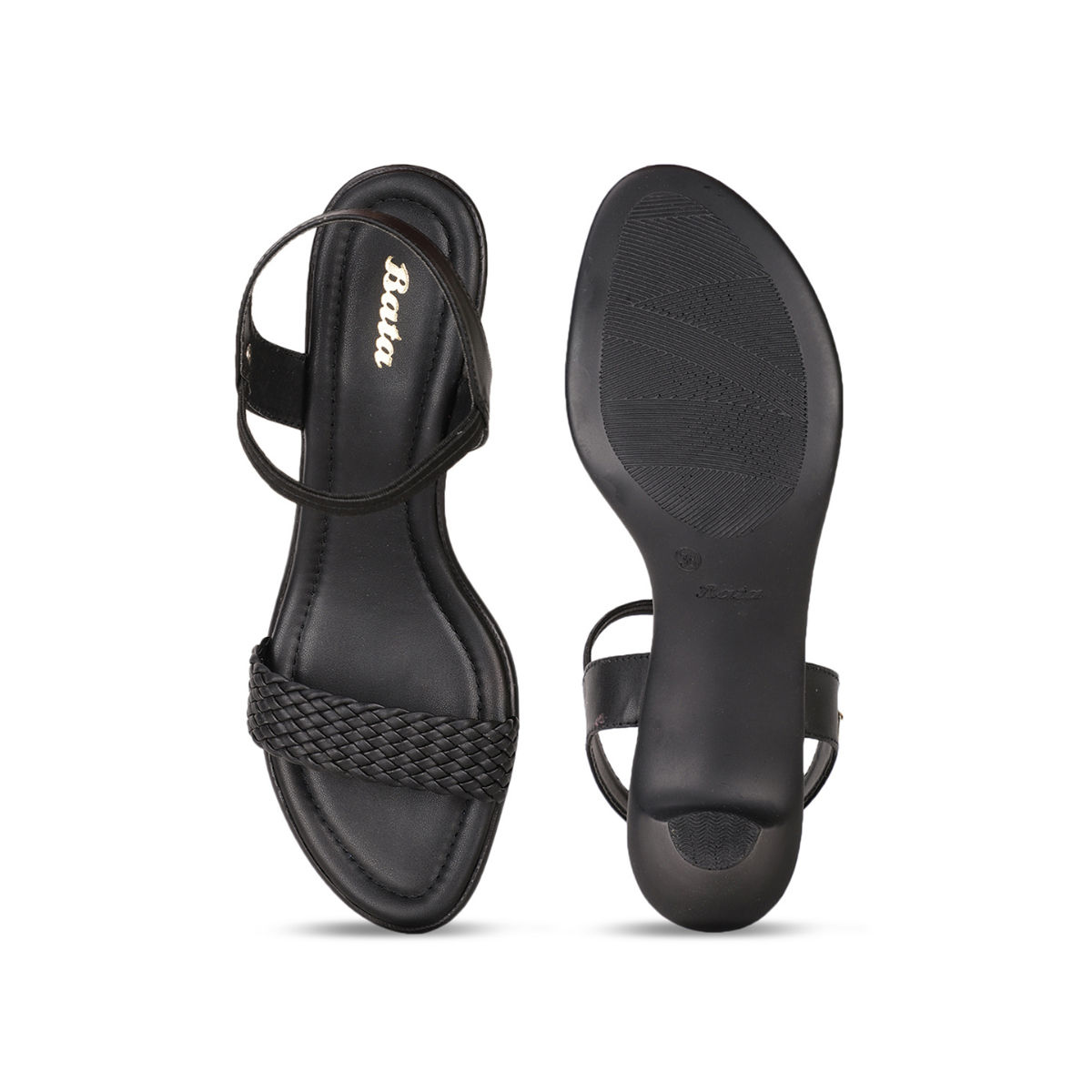 BATA WOMEN SANDALS - BLACK, 5616240 | Bata Malaysia