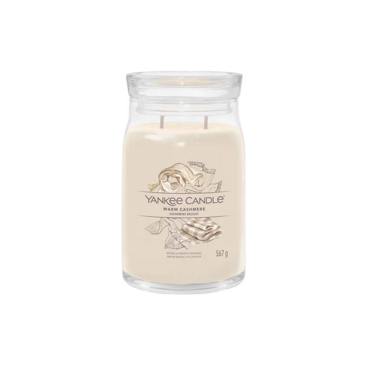 Yankee Candle Warm Cashmere Scented Jar Candle