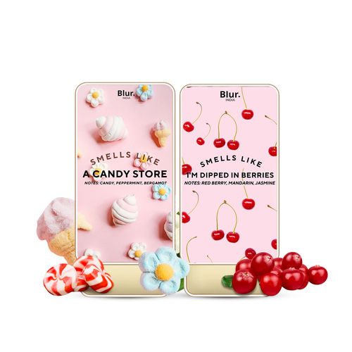 Buy BLUR India Solid Perfume I'm Dipped in Berries Candy Store