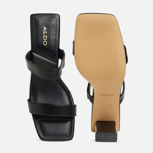 Aldo Shoes Aldo Black Heeled Sandals Aldo Berade-In001 Women Black