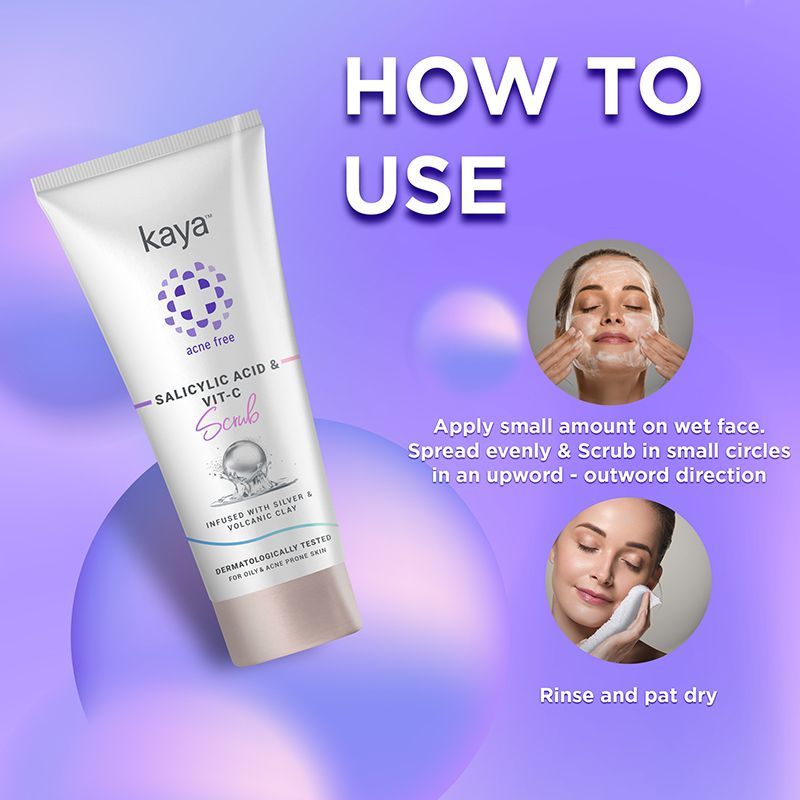 Buy Kaya Salicylic Acid Vit. C Scrub Online