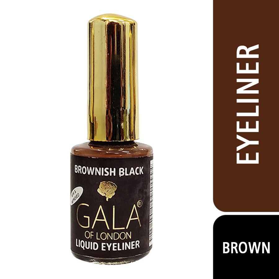 Gala Of London Liquid Line (Eye Liner) - Brownish Black