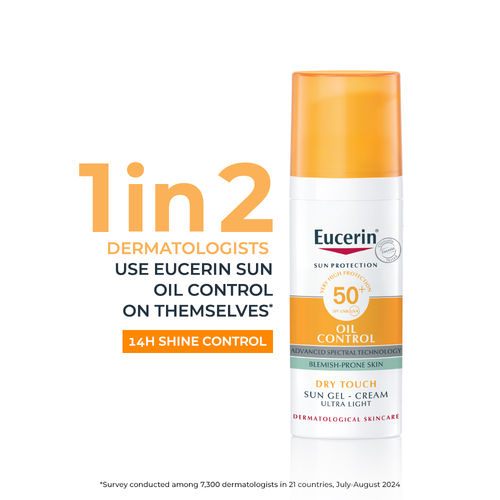 Eucerin Oil Control Dry Touch Sunscreen Gel-Cream SPF 50+