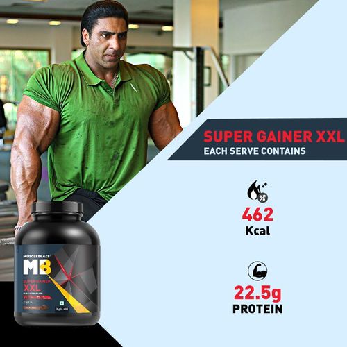 MuscleBlaze Super Gainer XXL 5 kg & Creatine Monohydrate Combo