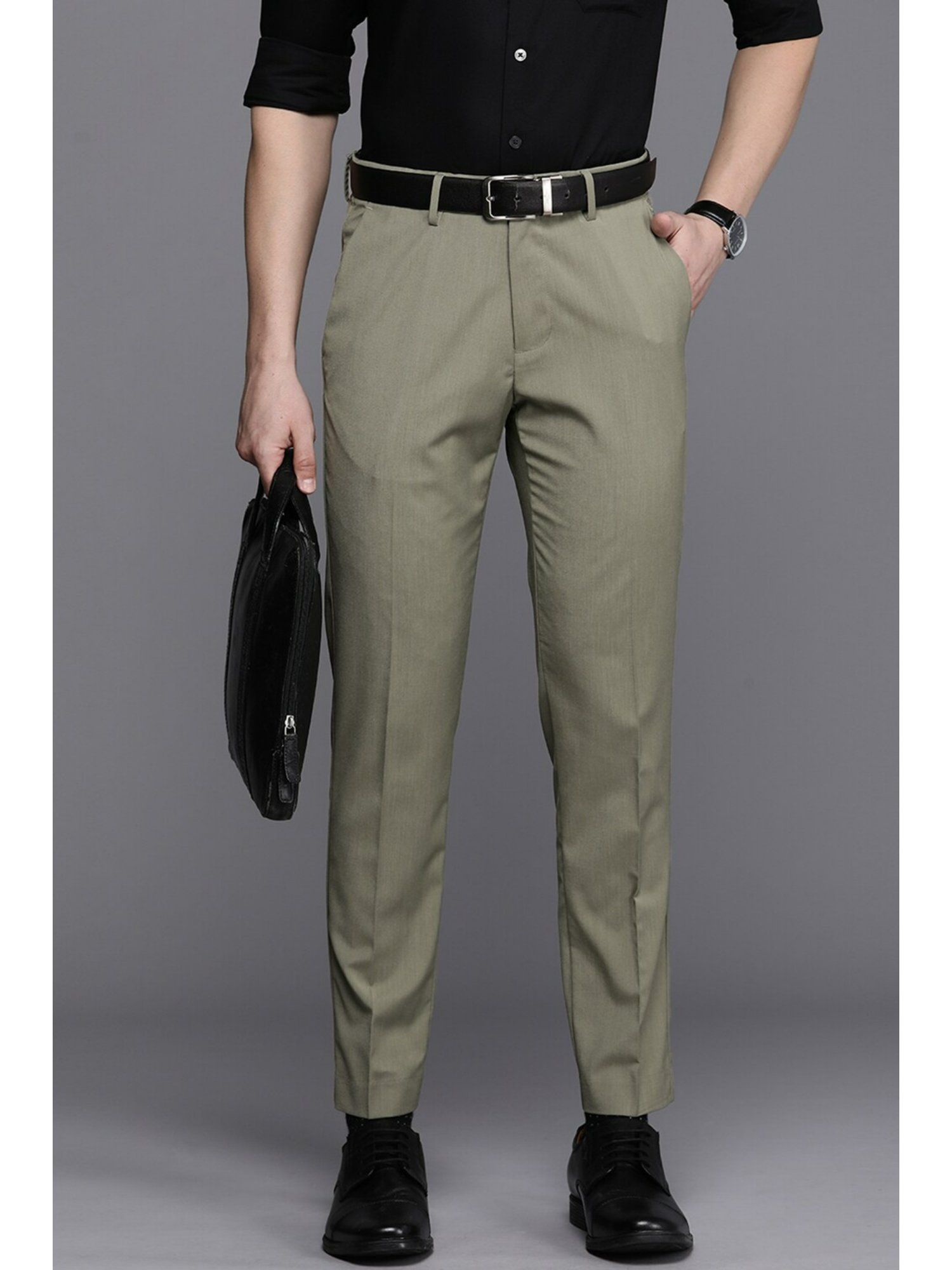 Buy Allen Solly Men's Slim Casual Pants (ASTFQCRFJ98848_Blue_30) at  Amazon.in