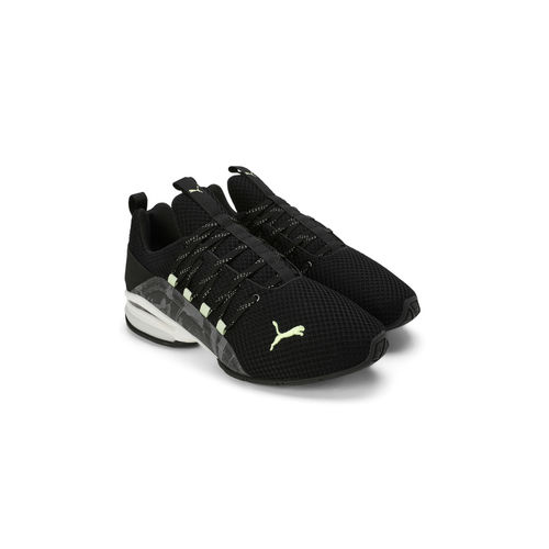 Puma Men Axelion Netherspace Black Running Shoes - Main Image