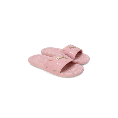 Puma Women Slide Sale Puma Women Cool Cat Toss Pink Sliders (UK 3)
