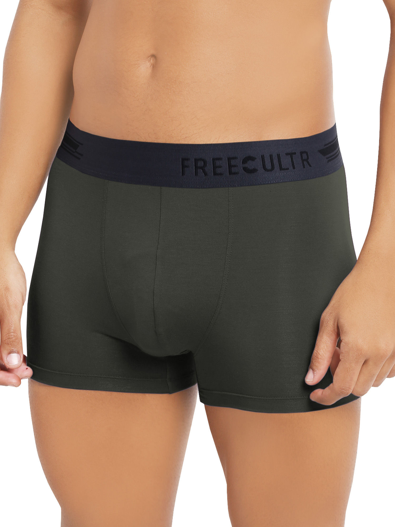 Buy FREECULTR Anti-Microbial Air-Soft Micromodal Underwear Brief Pack Of 1  - White (XL) Online