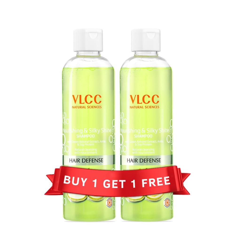 VLCC Nourishing & Silky Shine Shampoo Buy 1 Get 1 Free