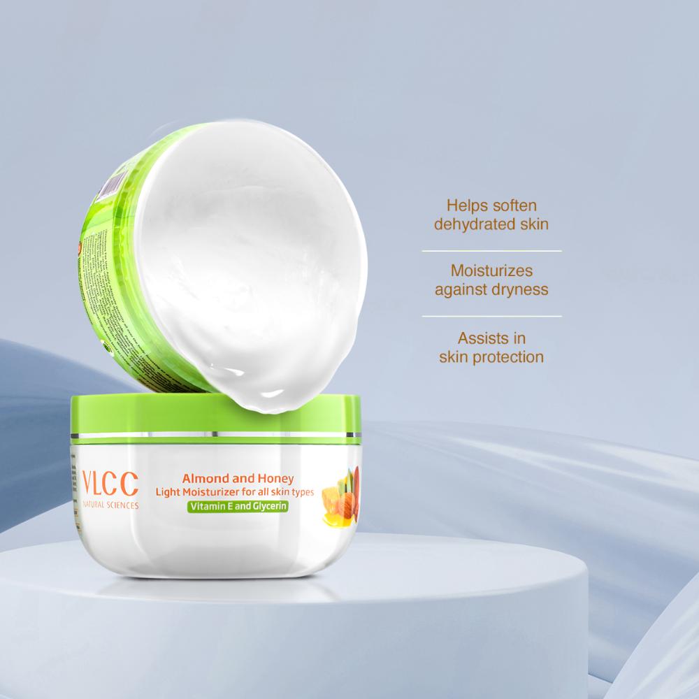 Buy VLCC Almond And Honey Light Moisturiser Cream Online