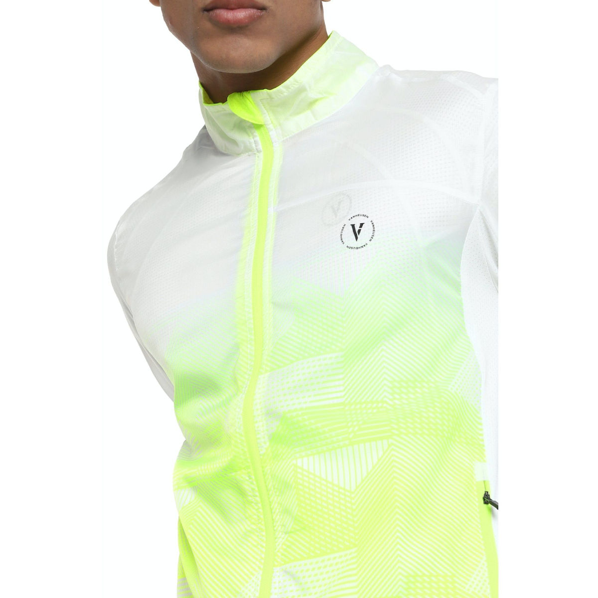 Van heusen white on sale jacket