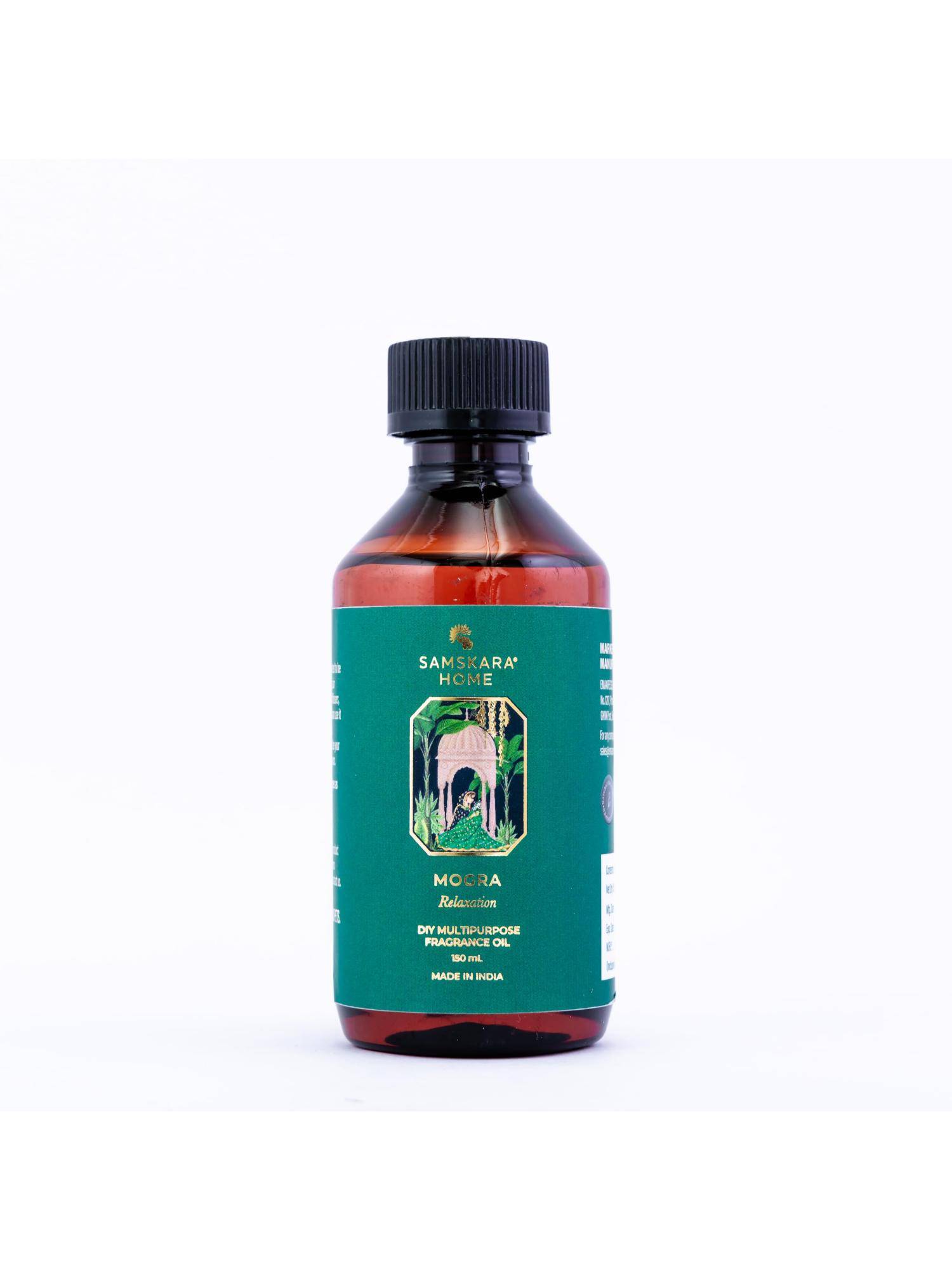 Samskara Home Mogra Diy Multipurpose Fragrance Oil - Exotic Jasmine Scent