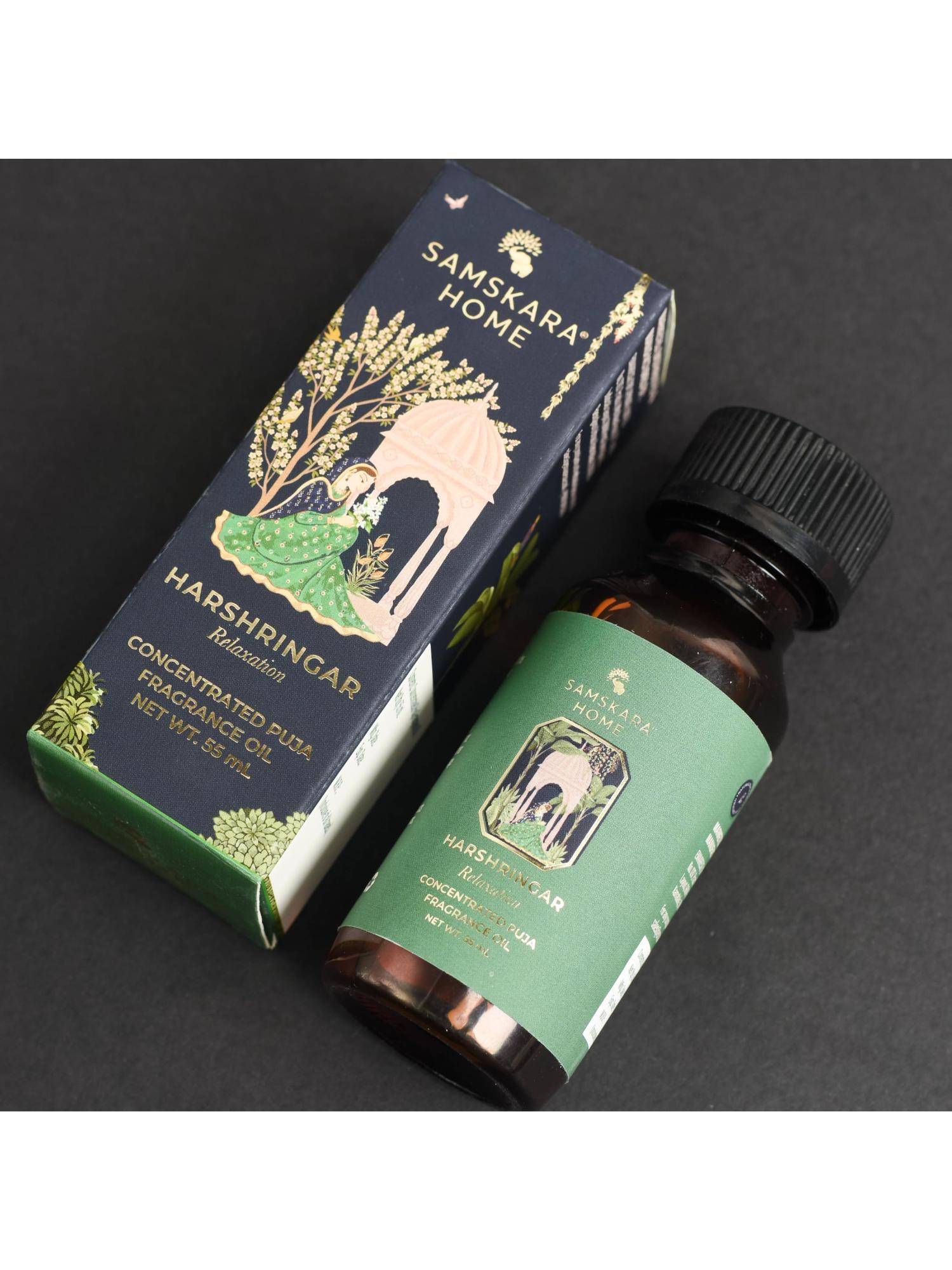 Samskara Home Harshringar Concentrated Puja Fragrance Oil
