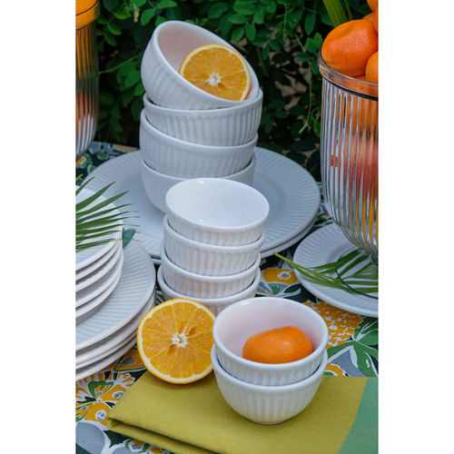 Buy Freedom Tree Nilavu Moon Ceramic Katori (Set of 4) Online