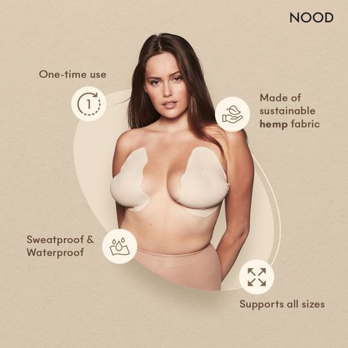 Buy NOOD Game Changer Lift & Shape Adhesive Bra Made Of Sweatprood  Waterproof Hemp (Set of 5) online