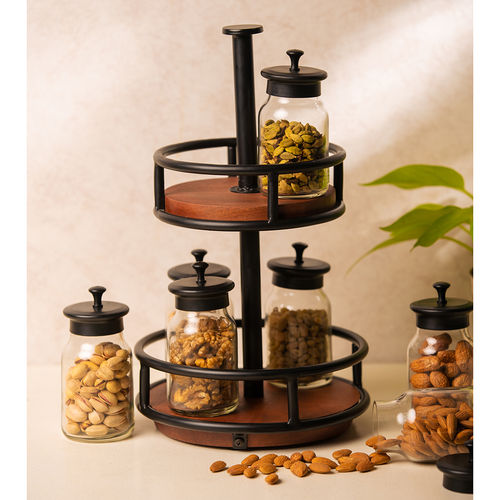 SG Home Rotary Jar Spice Rack