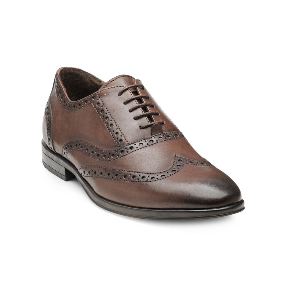 Patterned brogues sale
