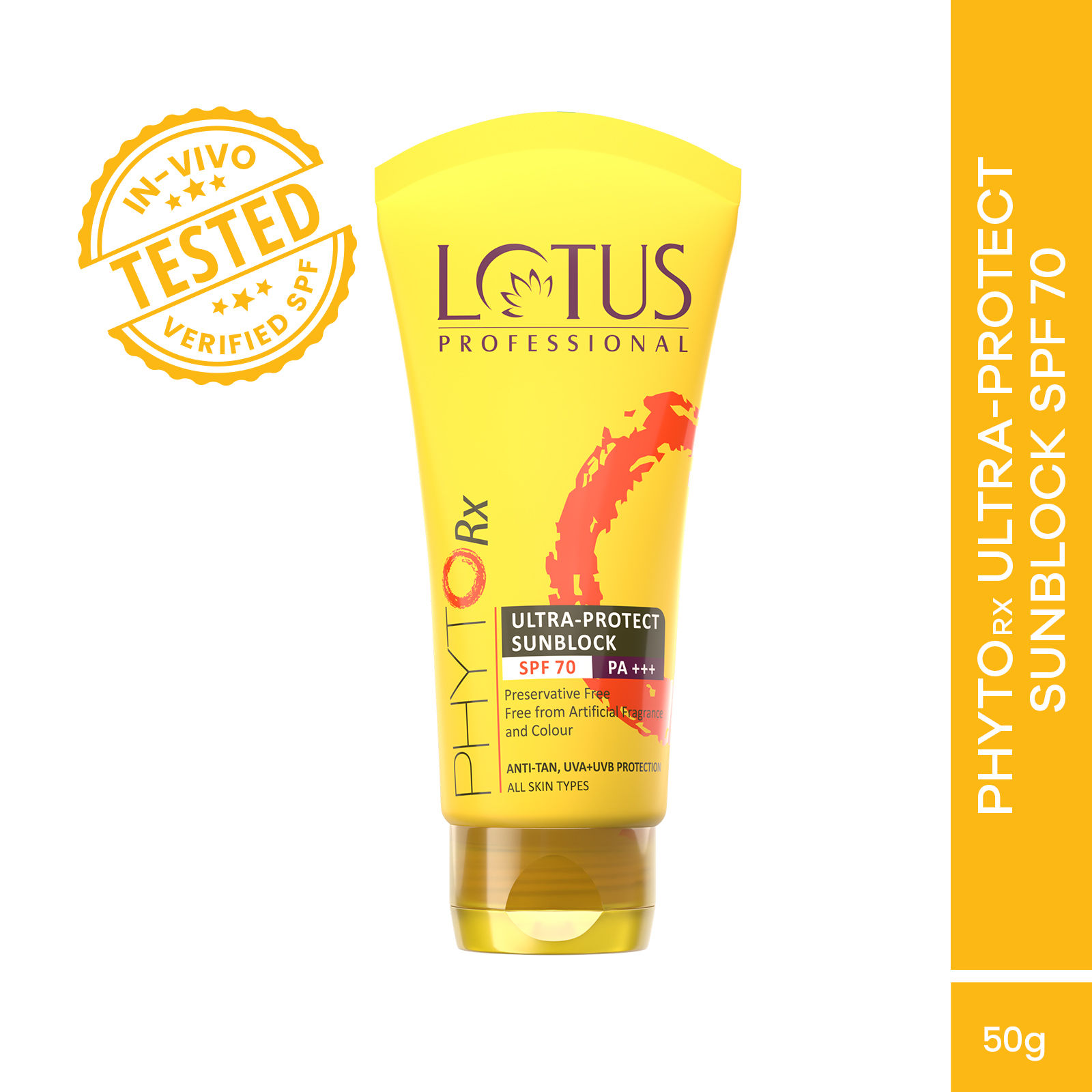 Lotus Professional PhytoRx Ultra-Protect Sunblock Sunscreen SPF 70 With UVA & UVB For All Skin Types