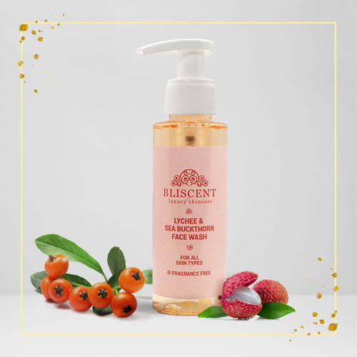 Bliscent Lychee Sea Buckthorn Face Wash Buy Bliscent Lychee Sea Buckthorn Face Wash Online At Best Price In India Nykaa