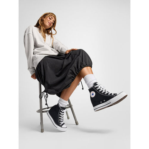Converse Women Chuck Taylor All Star Classic Wedge Platform High Top  Sneakers (UK 4)