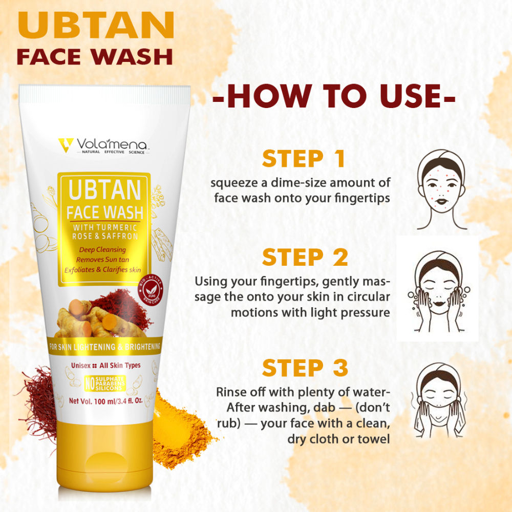 Volamena Ubtan Face Wash Buy Volamena Ubtan Face Wash Online at Best