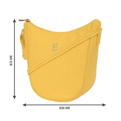 lv round yellow sling bag